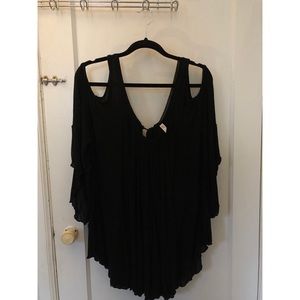 Free People Cold Shoulder Top